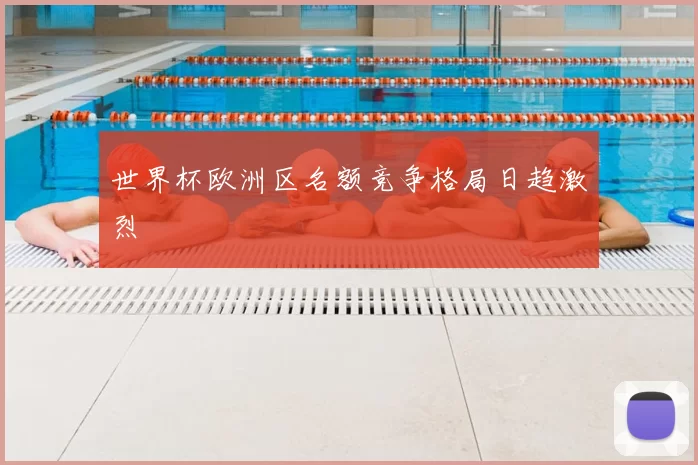 世界杯欧洲区名额竞争格局日趋激烈