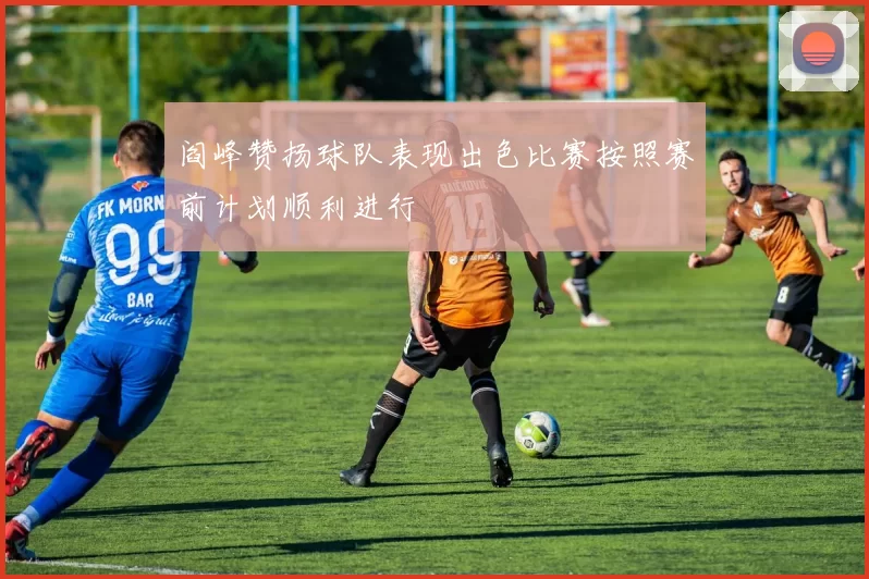 阎峰赞扬球队表现出色比赛按照赛前计划顺利进行